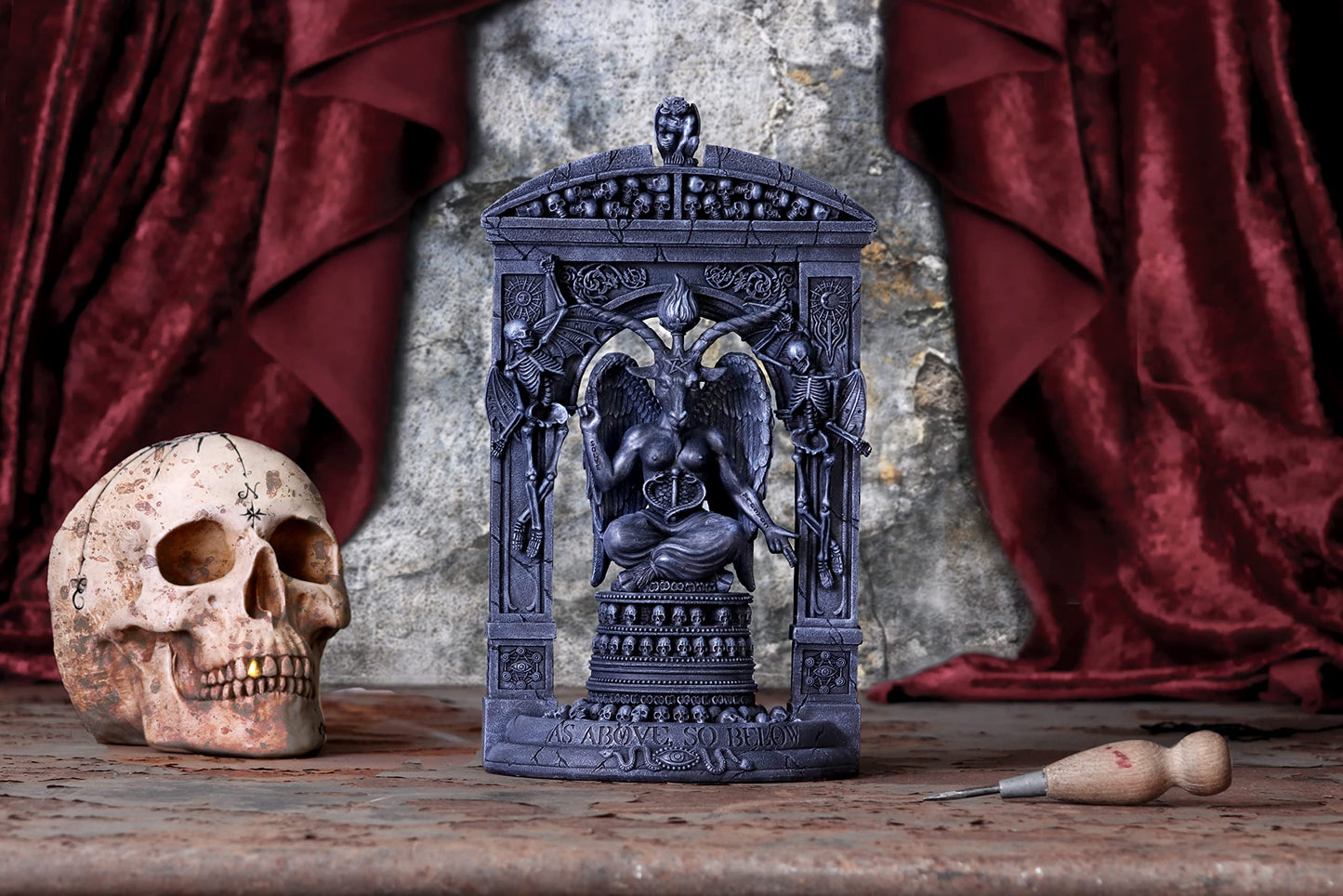 Baphomets Temple Ornament 28cm 7