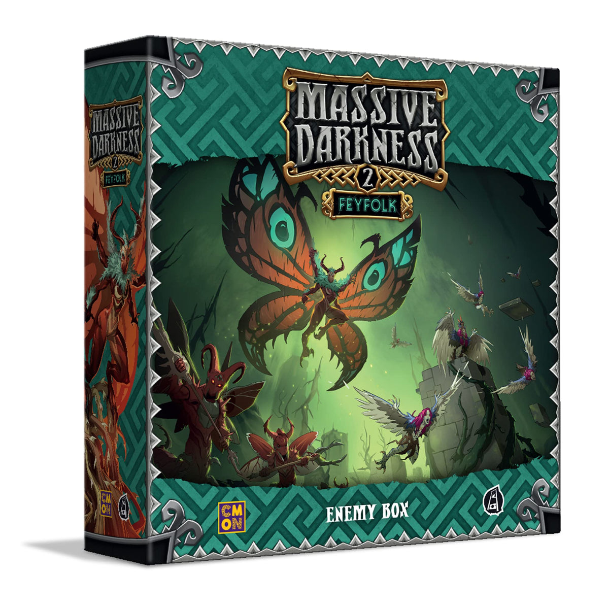 CMON Massive Darkness 2 Feyfolk Enemy Box Expansion | Tabletop Miniatures Game | Cooperative Strategy Game for Adults and Teens | Ages 14+ | 1-6 Players | Average Playtime 60 Minutes | Made by CMON 1