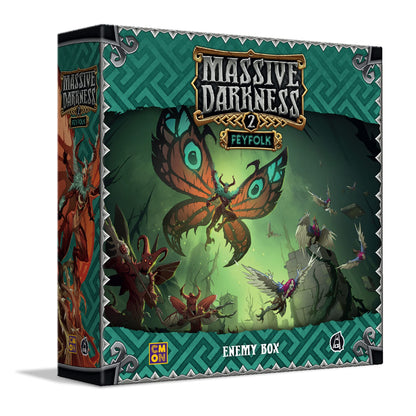 CMON Massive Darkness 2 Feyfolk Enemy Box Expansion | Tabletop Miniatures Game | Cooperative Strategy Game for Adults and Teens | Ages 14+ | 1-6 Players | Average Playtime 60 Minutes | Made by CMON 1