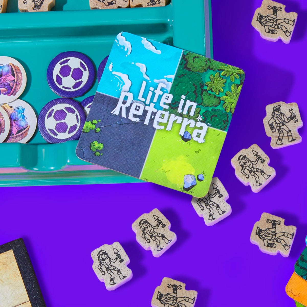Life in Reterra Tile Placement Board Game