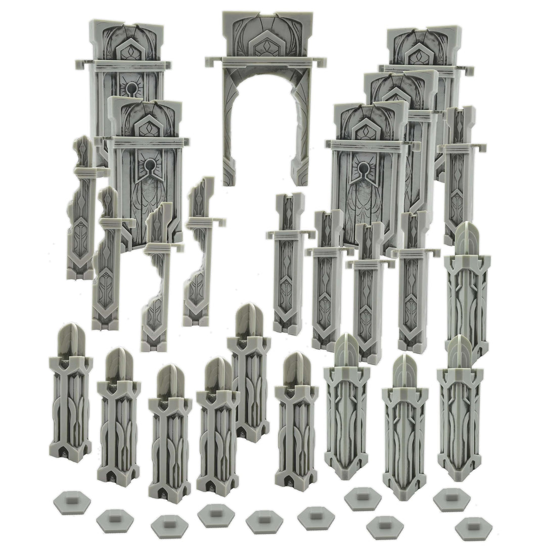 Heroscape: The Ruins at Laur's Edge Terrain Expansion 3