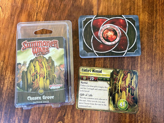 Summoner Wars Chosen Grove Faction Deck Board Game