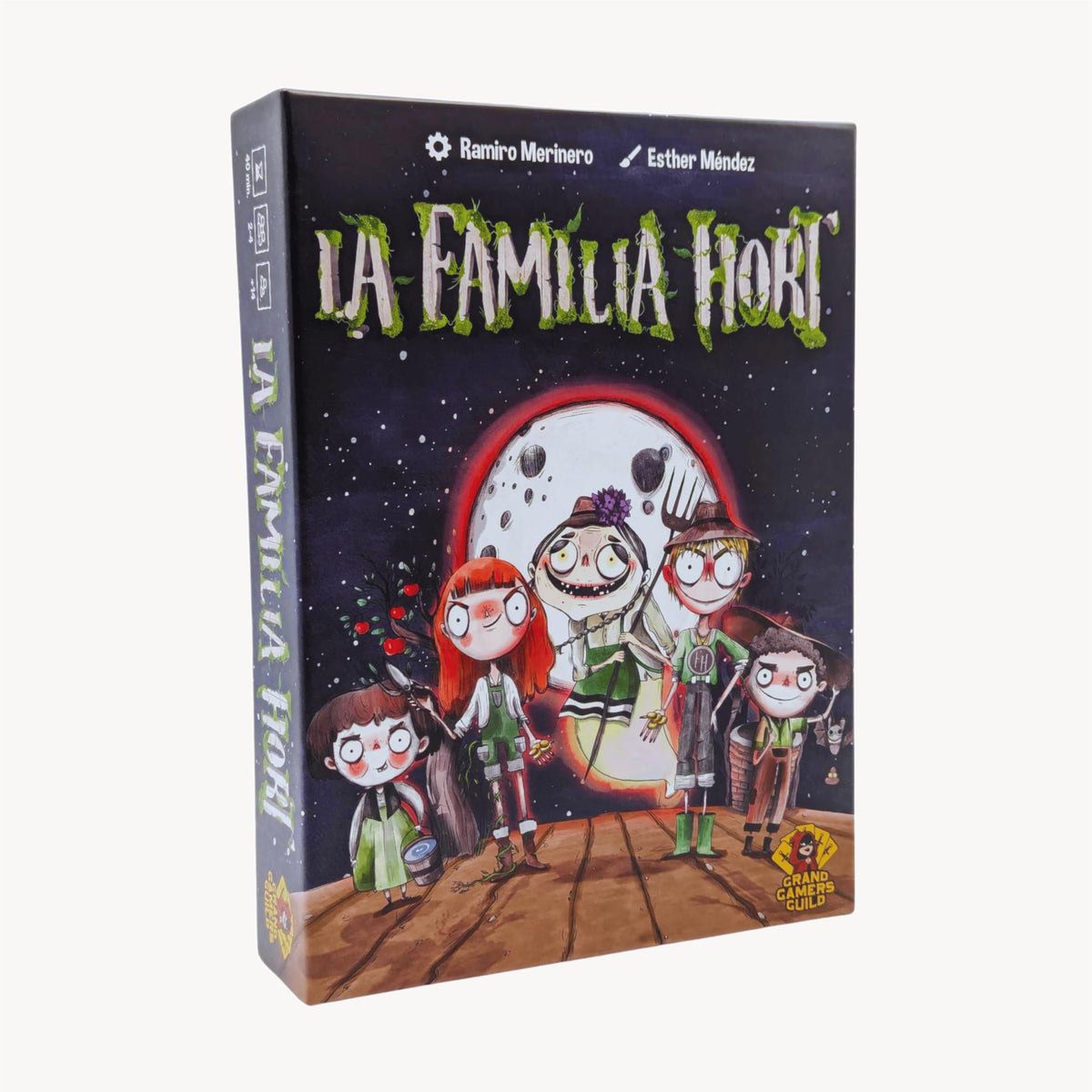 La Familia Hort, Strategy Board Game, for 2 to 4 Players and Ages 14+, Grand Gamers Guild 1