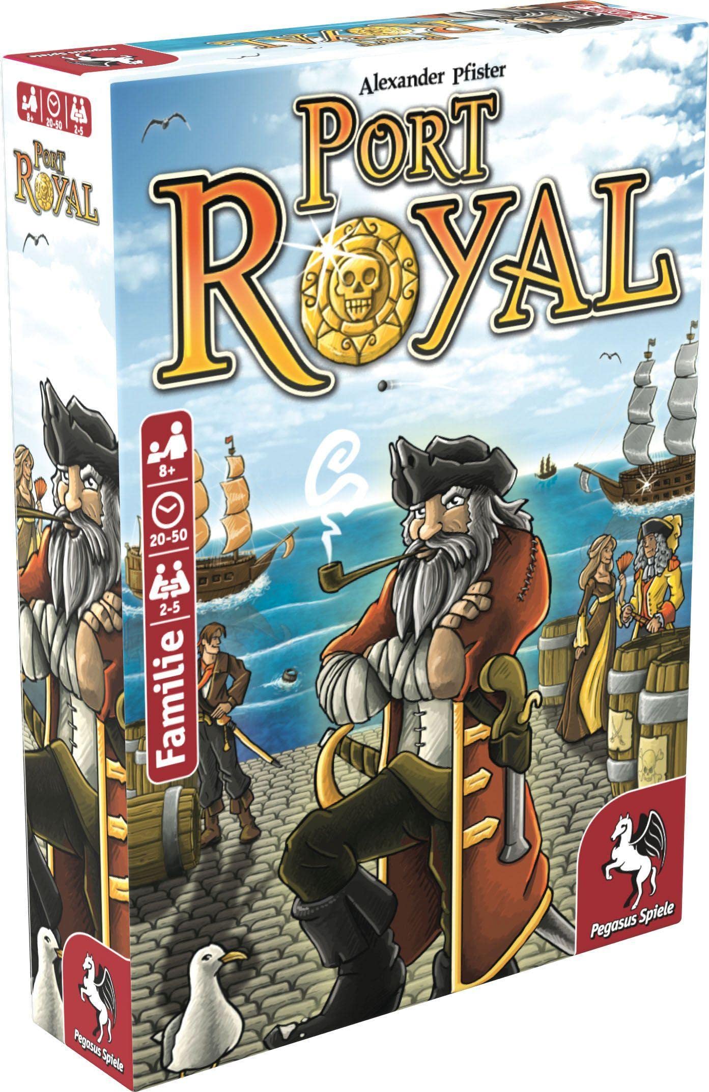 Port Royal Card Game by Pegasus Press 2