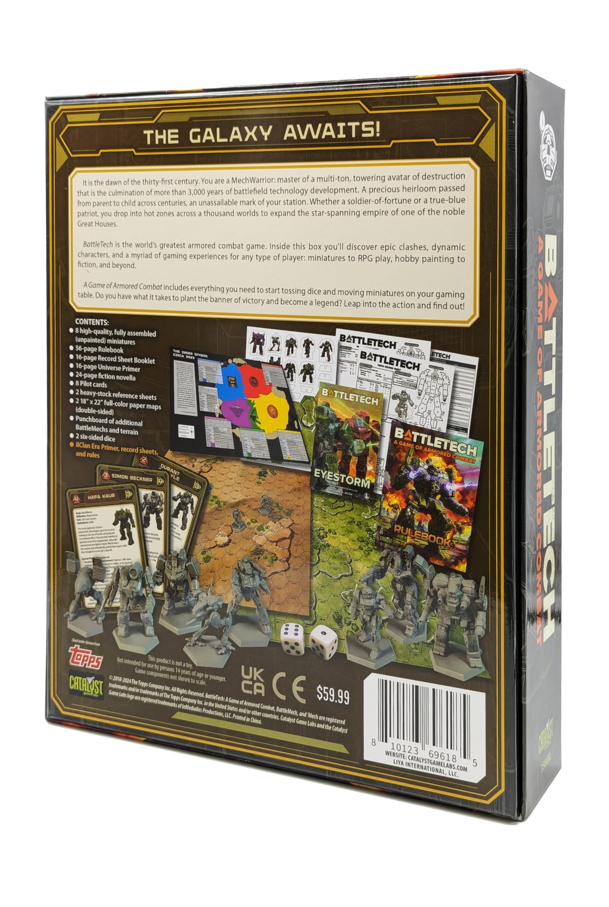 Battletech A Game of Armored Combat 40th Anniversary Miniature Game by Catalyst Game Labs 3