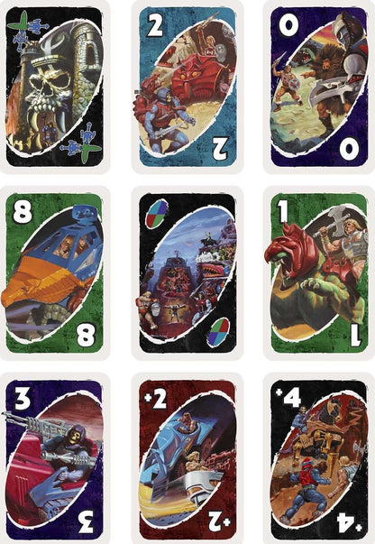 UNO Masters of the Universe Card Game Mattel