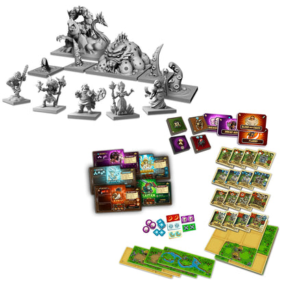 Lucky Duck Games Kingdom Rush: Elemental Uprising Board Game - Cooperative Tower-Defense Strategy Game for Kids & Adults, Ages 14+, 1-4 Players, 45-90 Min Playtime, Made by Lucky Duck Games 3