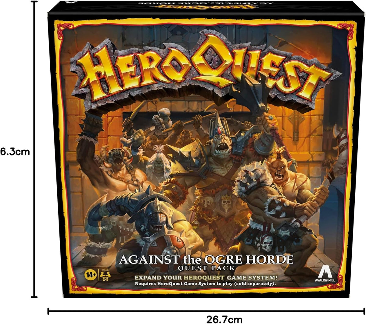 HeroQuest Against the Ogre Horde Quest Pack Board Game Expansion