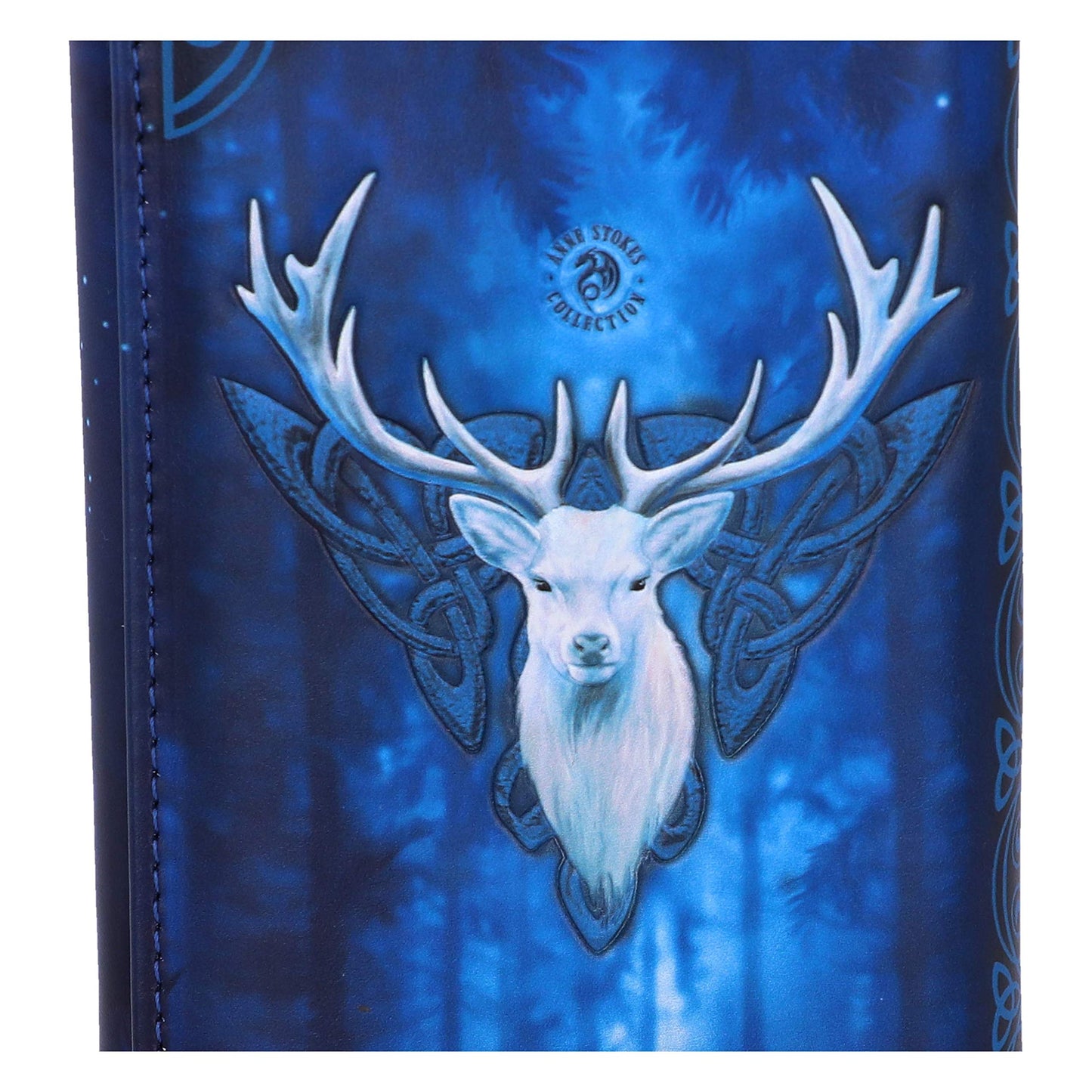 Fantasy Forest Elven Queen and Stag Embossed Purse 18.5cm 8