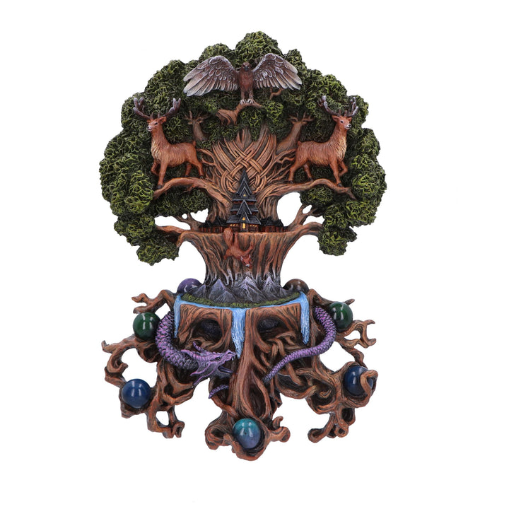 Yggdrasil Wall Plaque by Anne Stokes 30.5cm