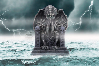 Cthulhus Throne Figurine 18.3cm 7