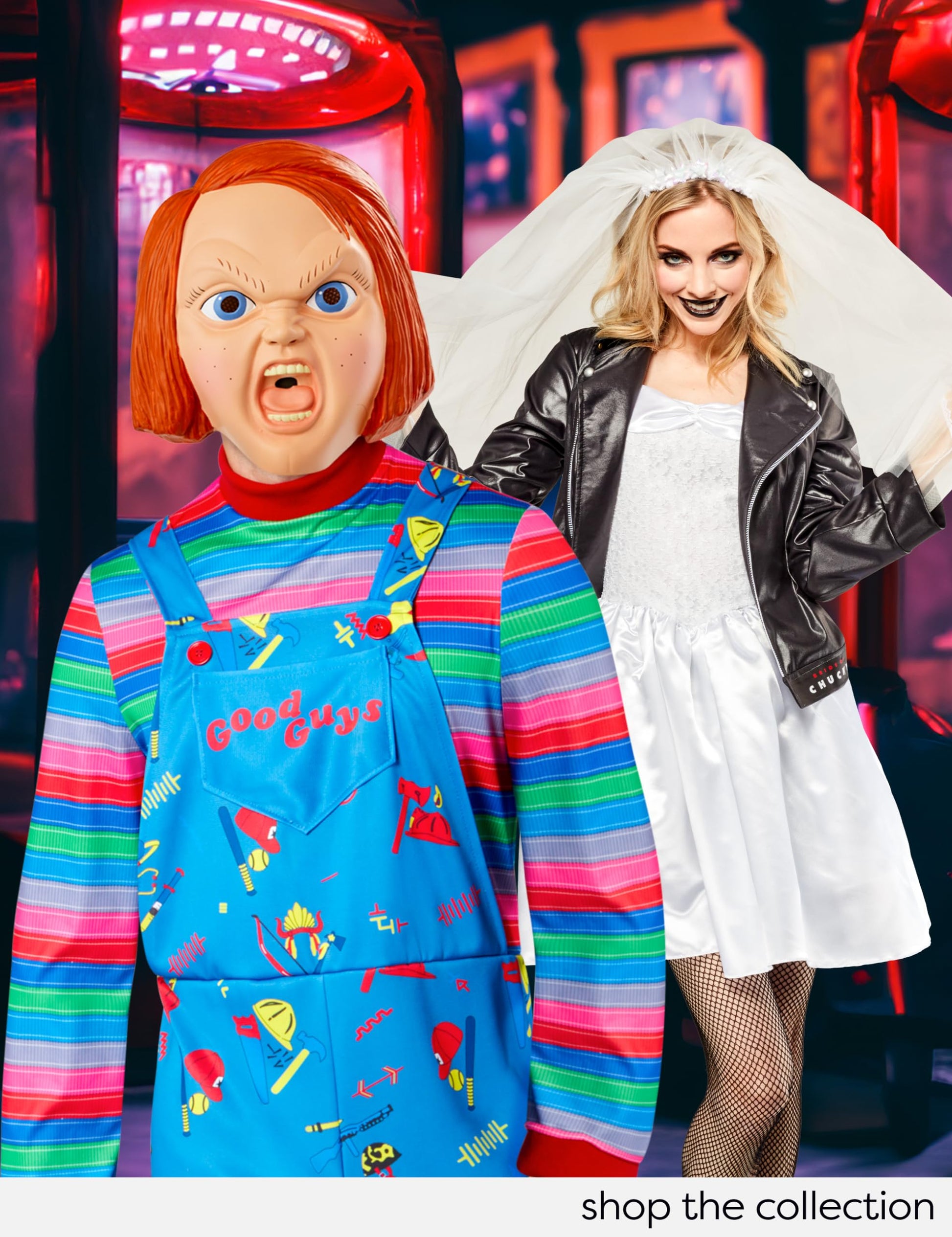 Chucky Adult Costume Childs Play 2 Jumpsuit and Mask 6
