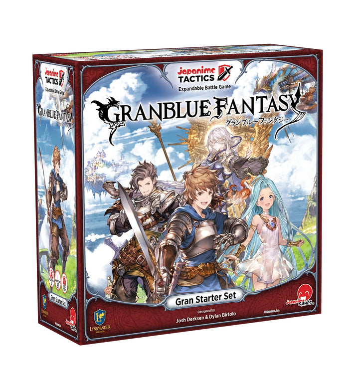 Japanime Tactics: Granblue Fantasy Gran Starter Set | from The Creator of Dragon Fire | Strategize and Battle | 2-4 Players Ages 14+