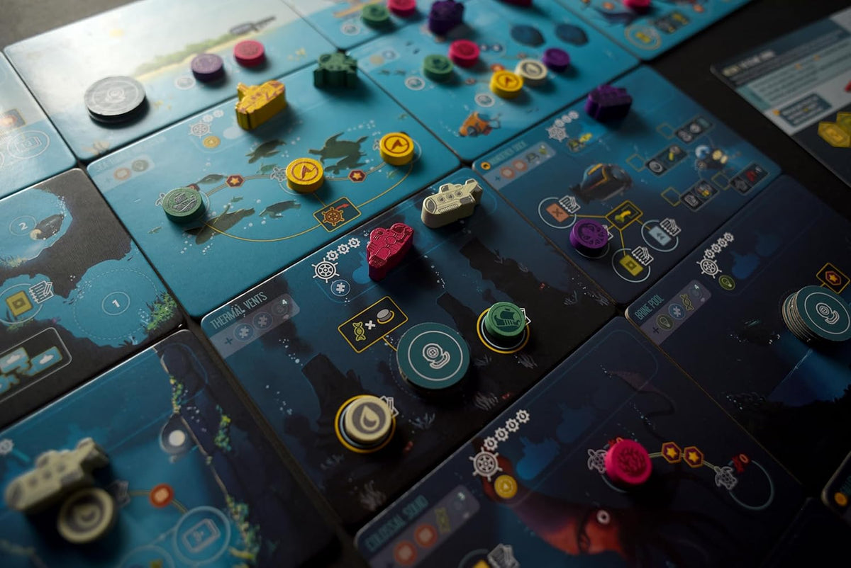 Endeavor Deep Sea Ocean Research Strategy Board Game