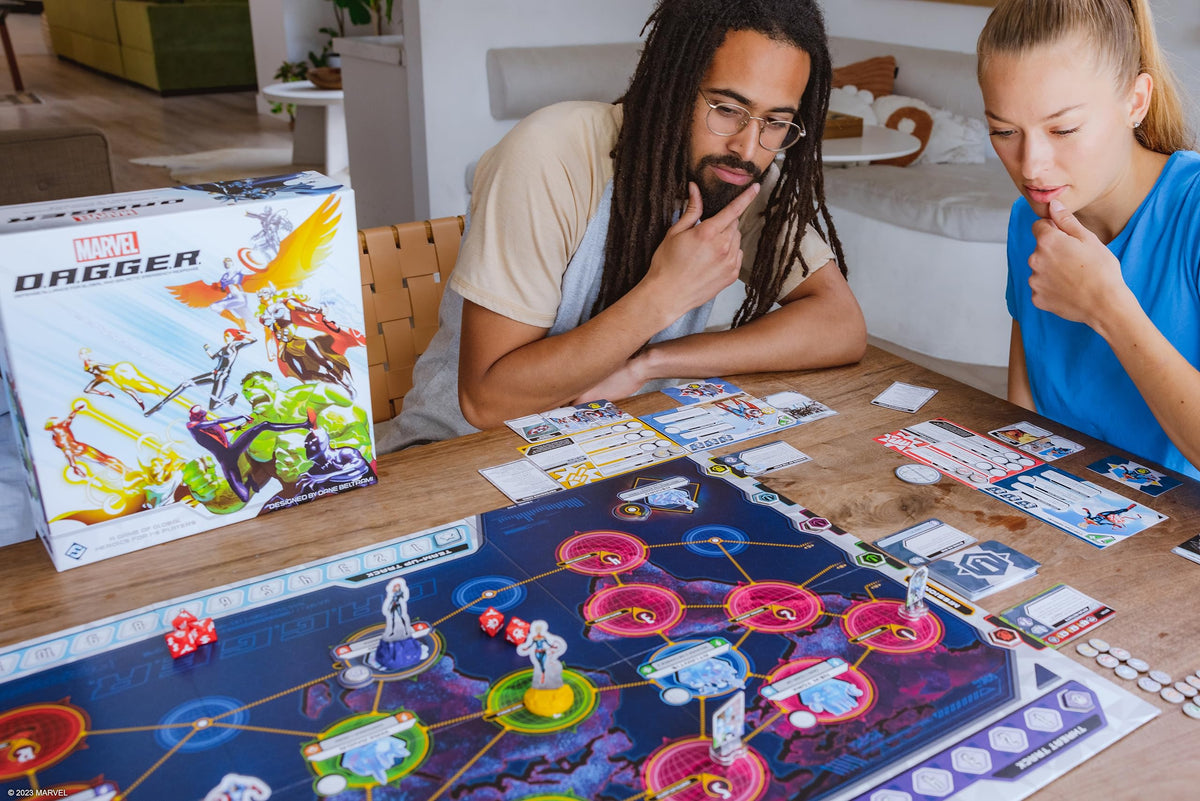 Marvel D.A.G.G.E.R. Board Game - Super Hero Strategy Game for Kids and Adults, Cooperative Board Game for Ages 12+, 1-5 Players, 3-4 Hour Playtime, Made by Fantasy Flight Games 5
