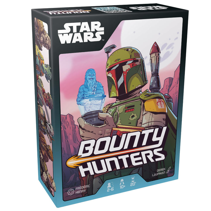 Zygomatic Star Wars: Bounty Hunters Card Game - Fast-Paced Strategy for Aspiring Galactic Hunters, Family-Friendly Drafting Game for Kids and Adults, Ages 10+, 2-6 Players, 20 Minute Playtime, Made