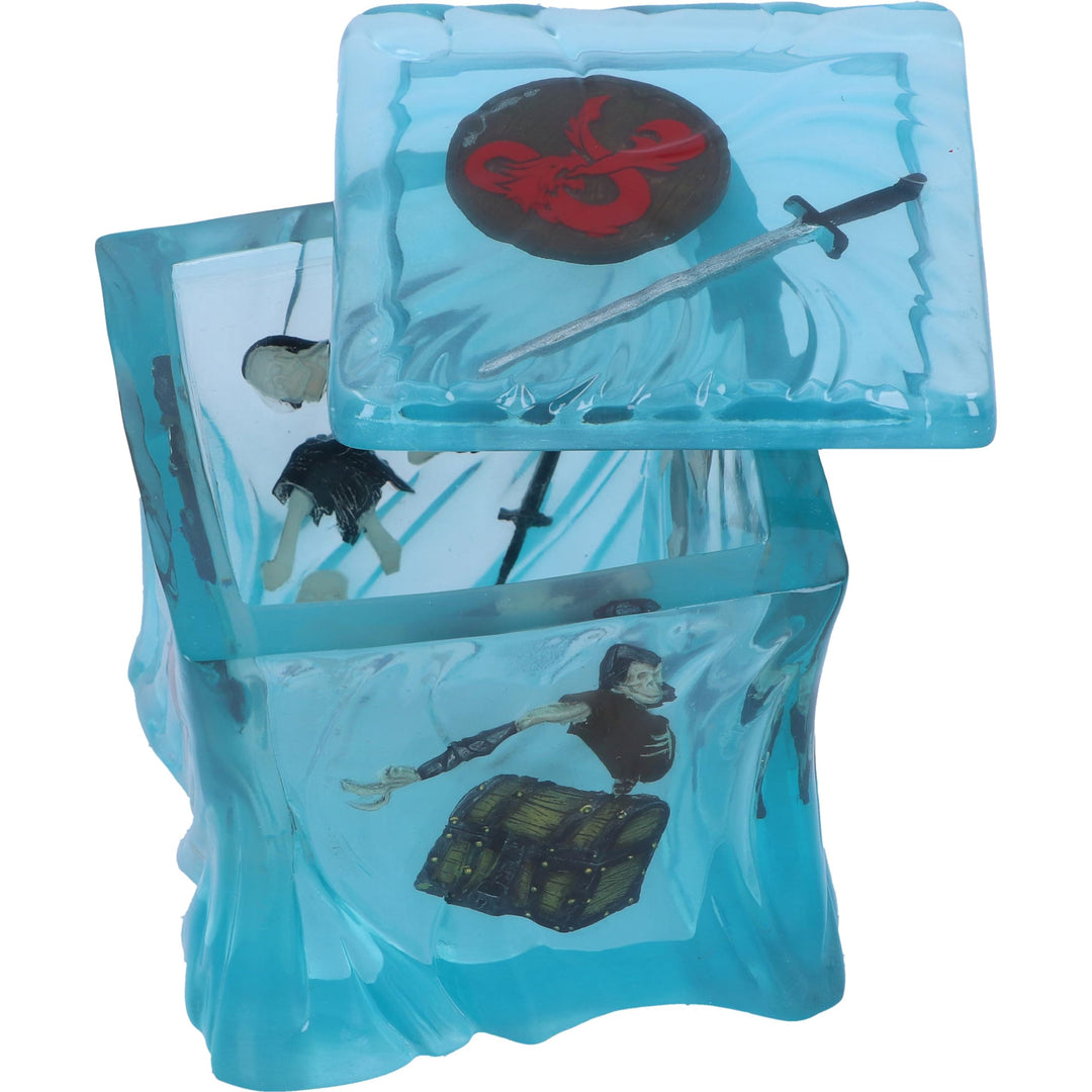 Dungeons Dragons Gelatinous Collectible Cube Dice Box 11.5cm
