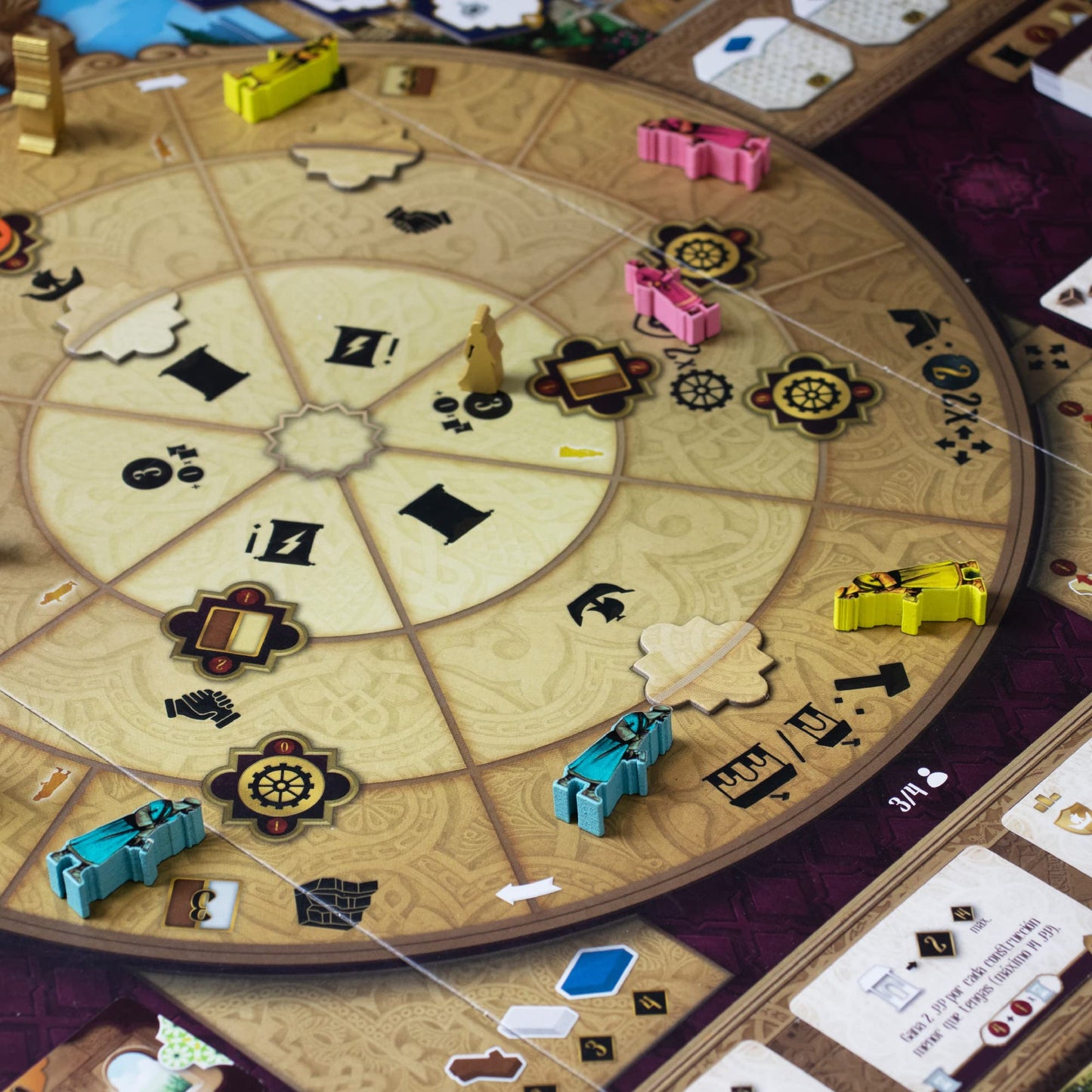 Sabika Board Game - Trade Route Building Strategy Game, Medieval Construction Game, Family Game for Kids and Adults, Ages 14+, 1-4 Players, 60-120 Minute Playtime, Made by Ludonova 4