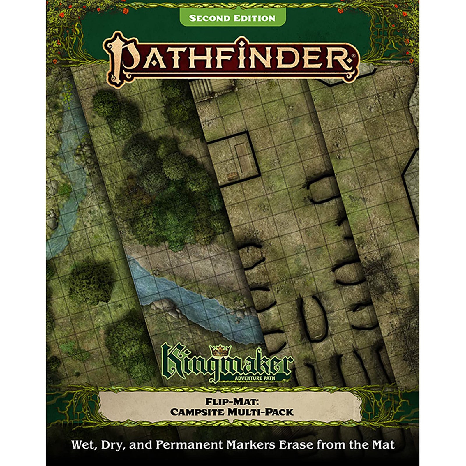 Pathfinder Flip-Mat: Kingmaker Adventure Path Campsite Multi-Pack 2