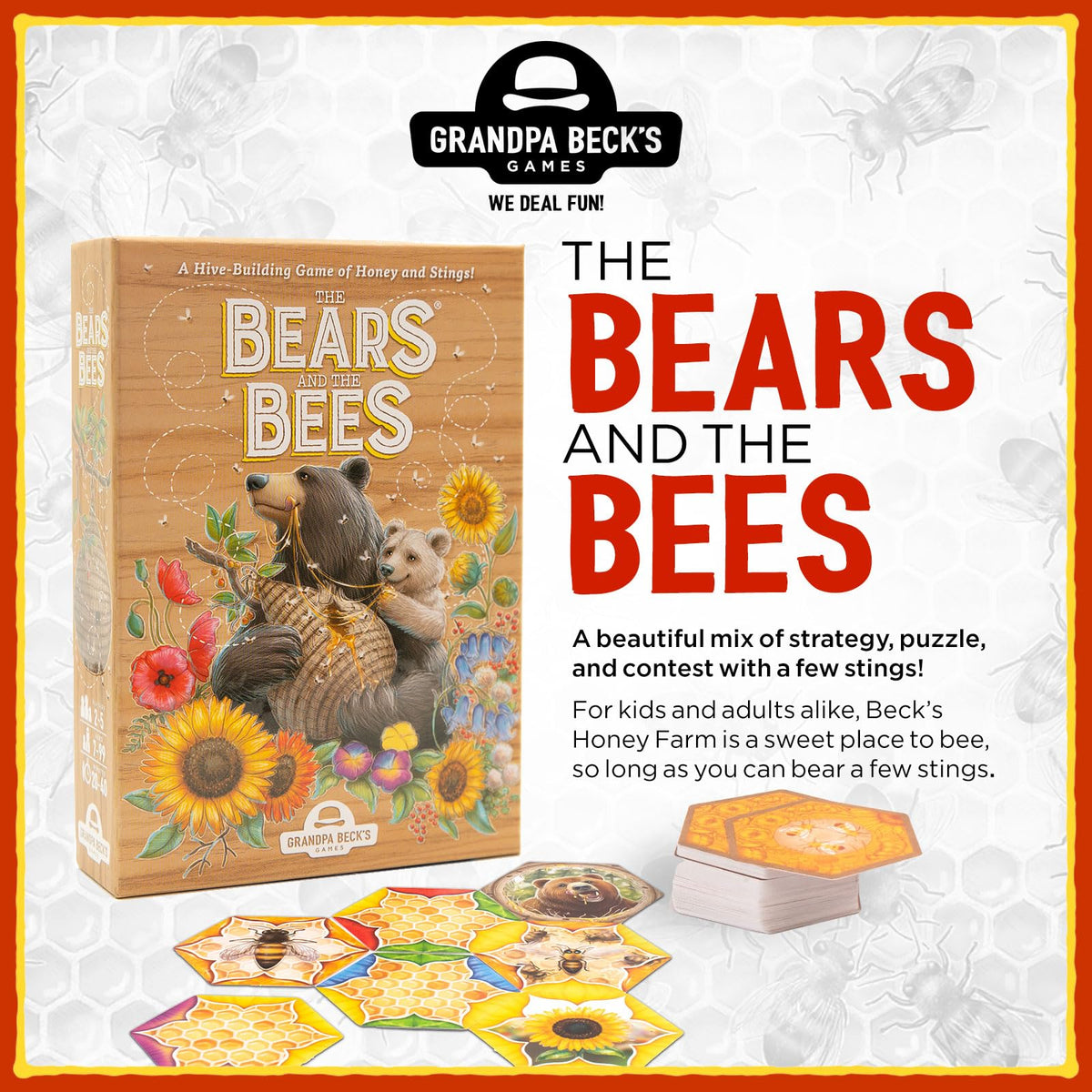 The Bears And The Bees Board Game by Grandpa Becks 3