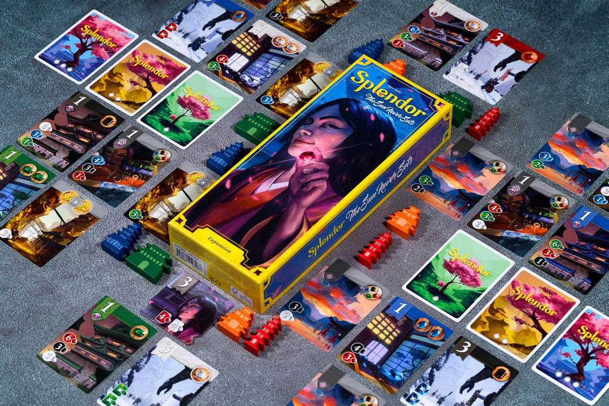 The Sun Never Sets Splendor Board Game Expansion
