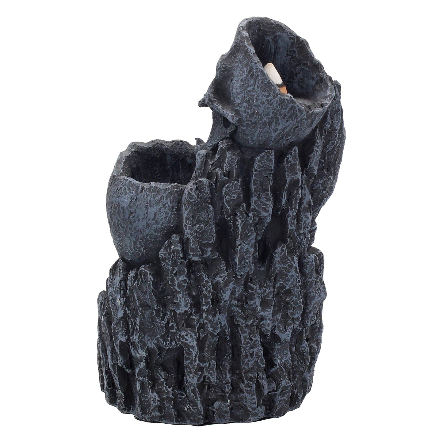 Skull Backflow Incense Tower Holder 17.5cm 5