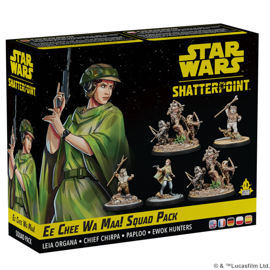 Atomic Mass Games Star Wars Shatterpoint Ee Chee Maa! Squad Pack - Tabletop Miniatures Game, Strategy Game for Kids and Adults, Ages 14+, 2 Players, 90 Minute Playtime, Made 1