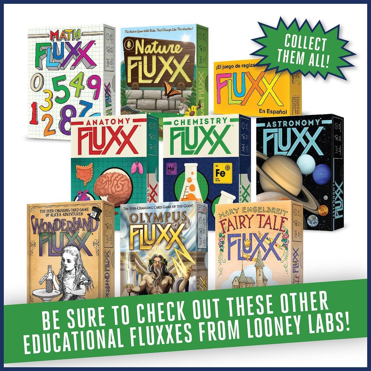 Chemistry Fluxx Board Game