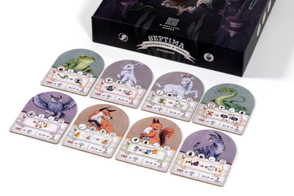 Mindclash Games Septima - Shapeshifting & Omens Expansion | Transform into Animal Forms & Face Omens | New Cards, Animal Tiles & Modular Gameplay 4