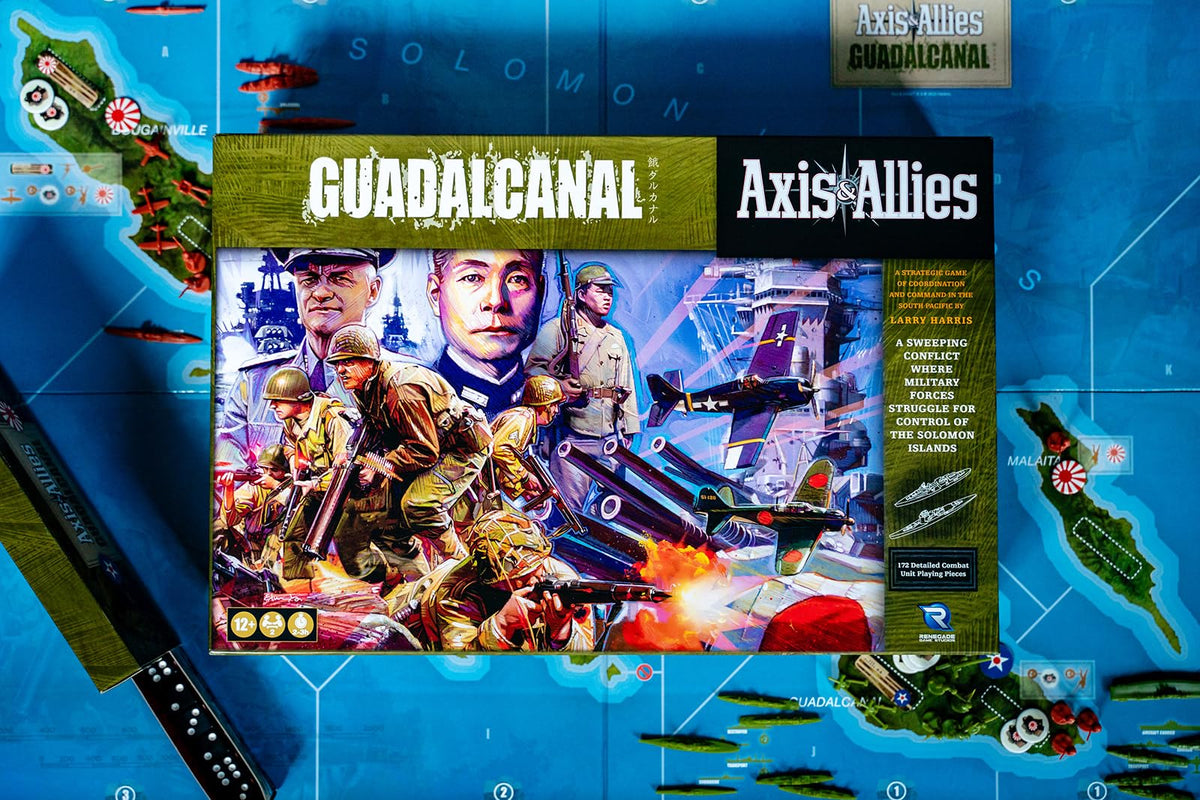 Renegade Game Studios Axis & Allies: Guadalcanal Strategy Board Game for 2 Players | Ages 12+ | 120-80 Min 5