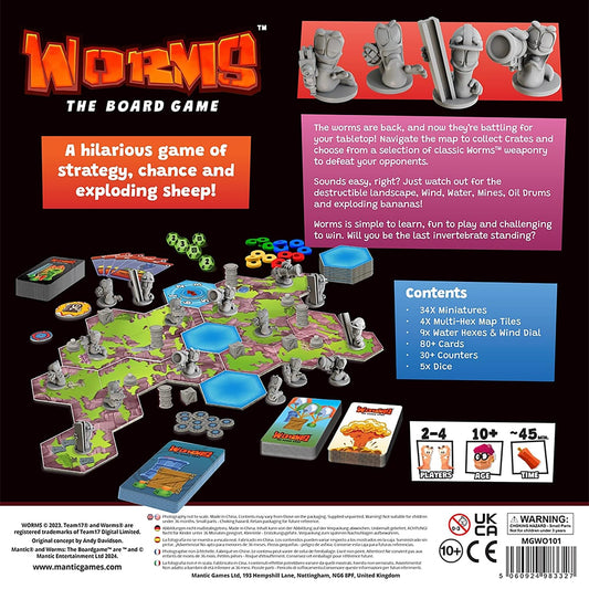 Worms the Board Game by Mantic Games 2