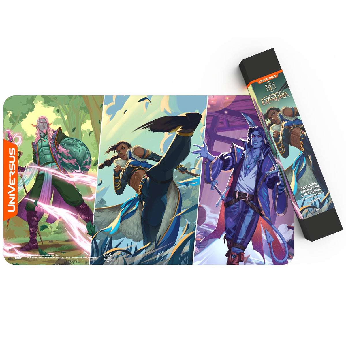 UVS Critical Role: Heroes of Exandria Caduceus, Beauregard, and Mollymauk - Playmat 2