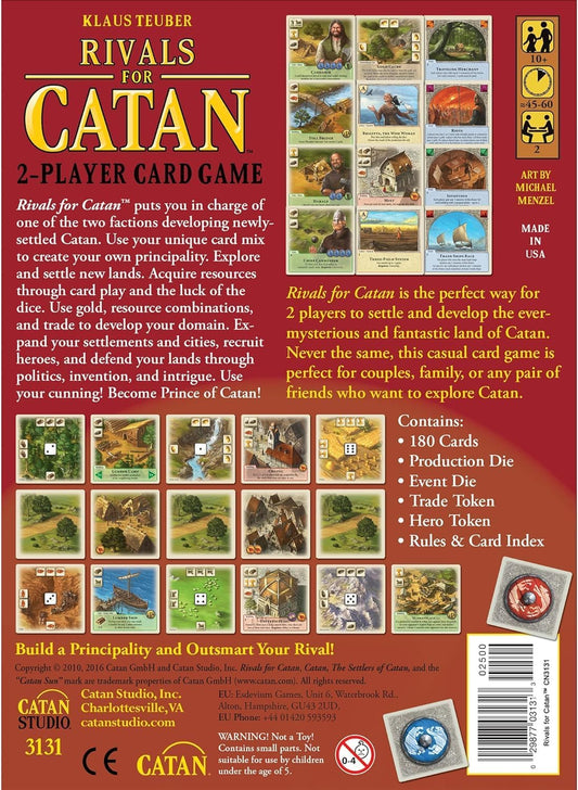 Rivals for CATAN Two Player Card Game