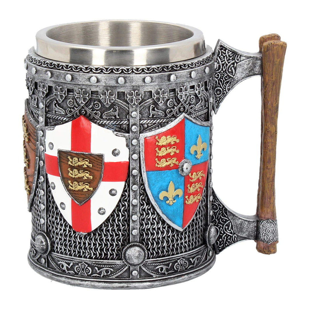 English Shield and Sigil Tankard 13.5cm