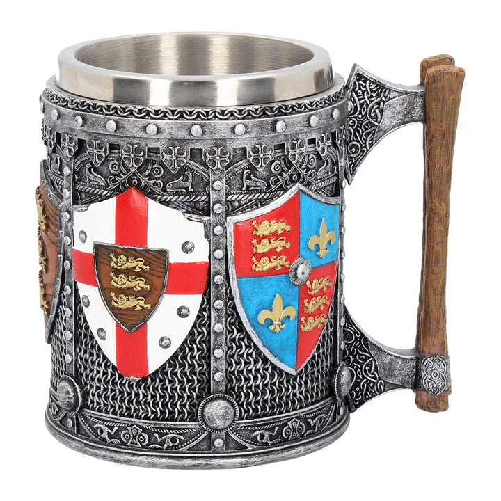 English Shield and Sigil Tankard 13.5cm