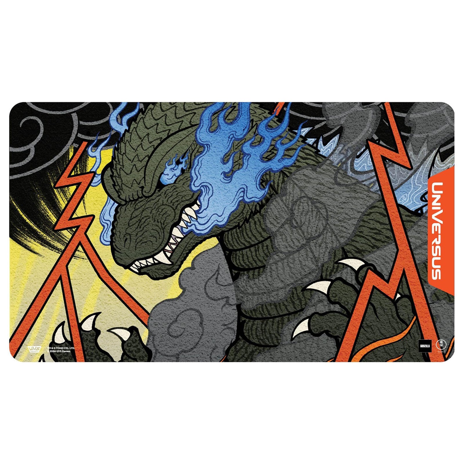 UniVersus: Godzilla Challenger Series - Godzilla Playmat - 24 x 14 Neoprene Mat, Tabletop Card Game Accessory, UVS Games, Officially Licensed 1