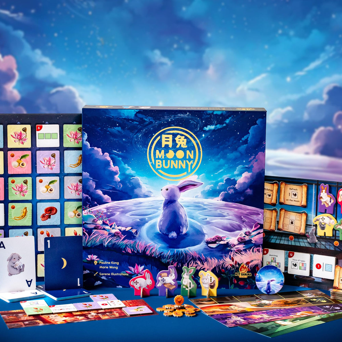 Moon Bunny Board Game by Hot Banana 2