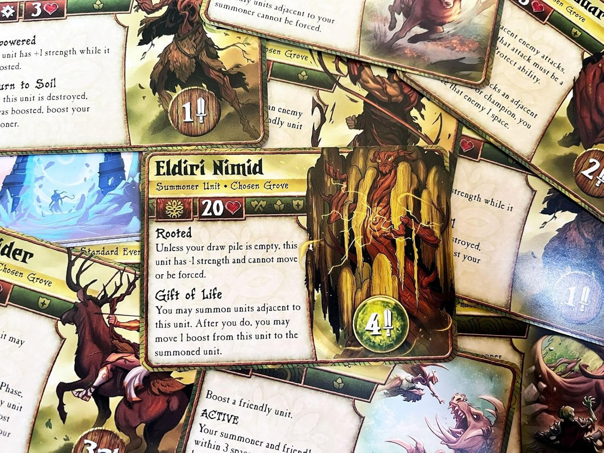 Summoner Wars Chosen Grove Faction Deck Board Game