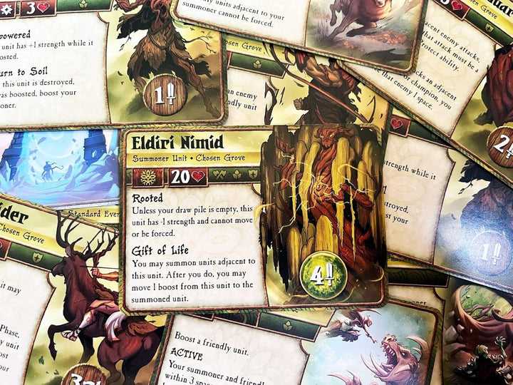 Summoner Wars Chosen Grove Faction Deck Board Game by Plaid Hat