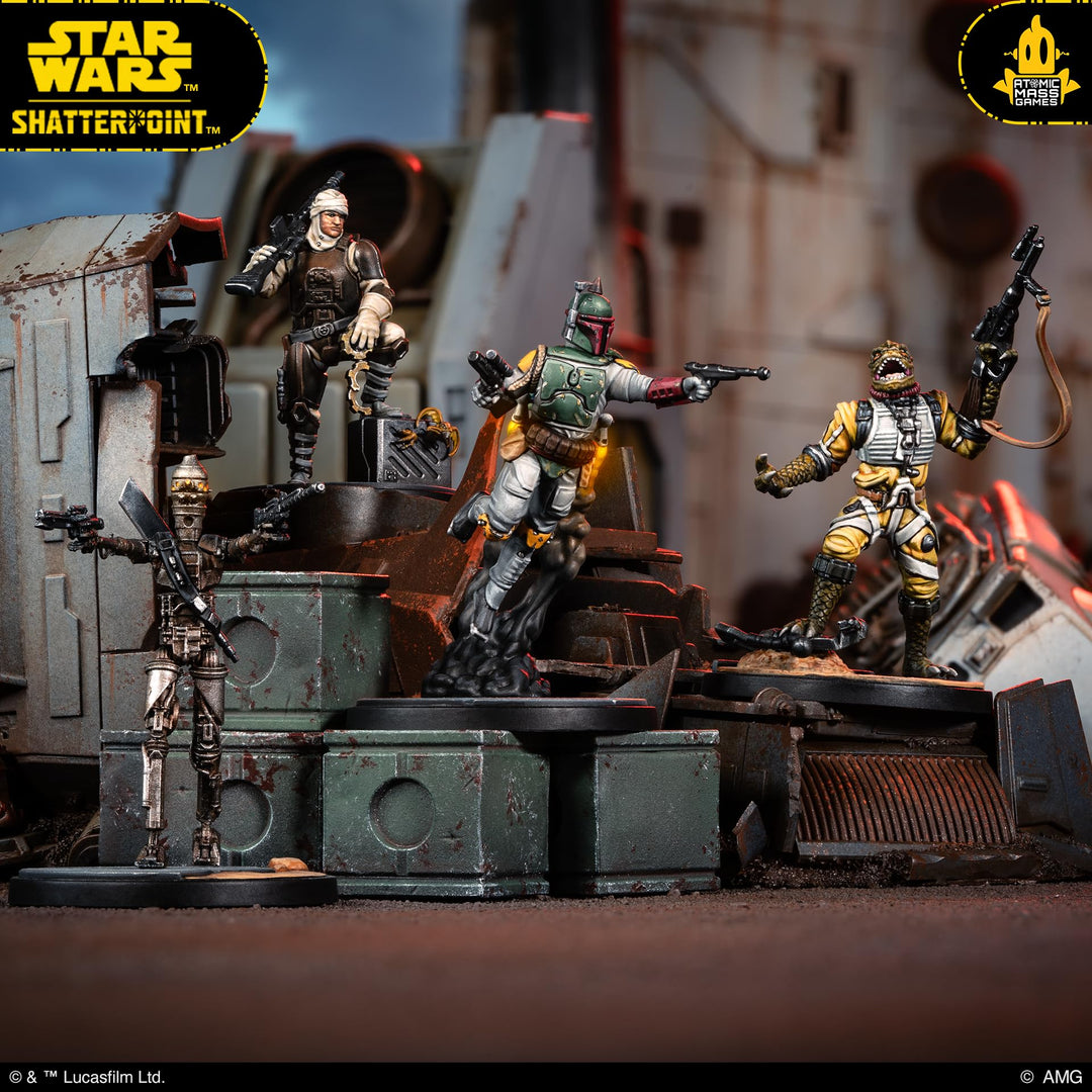 Atomic Mass Games Star Wars Shatterpoint We Don't Need Their Scum Squad Pack - Tabletop Miniatures Game, Strategy Game for Kids and Adults, Ages 14+, 2 Players, 90 Minute Playtime, Made