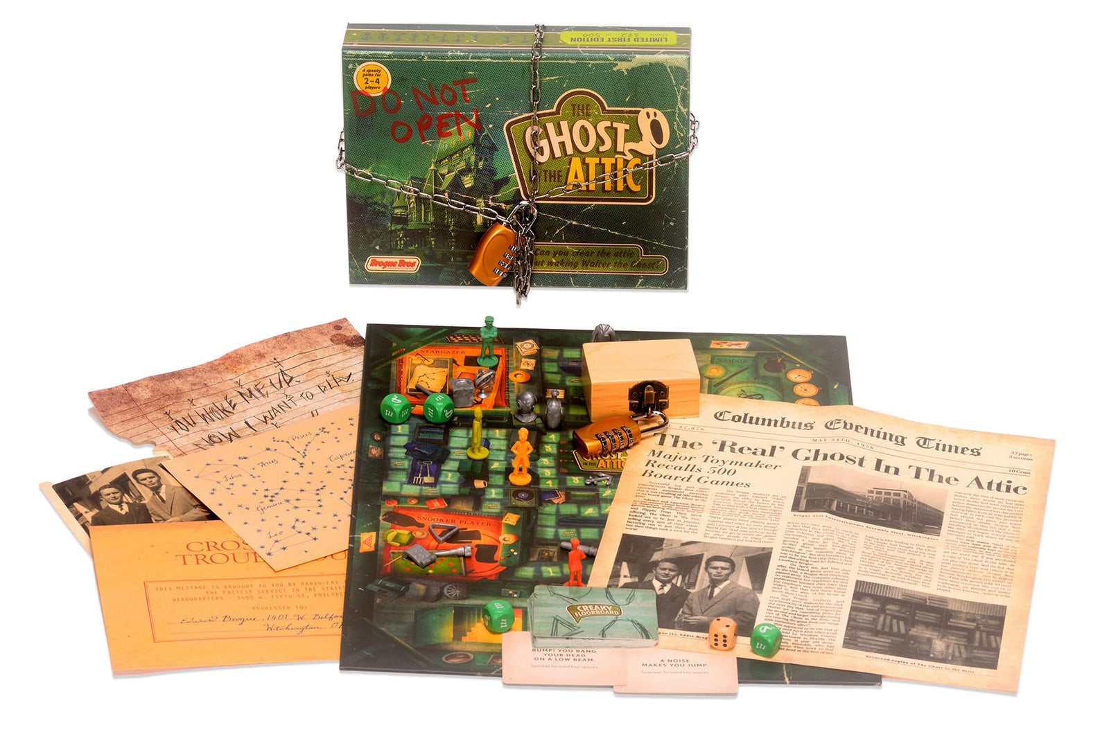 Ghost in the Attic Puzzle by the Mystery Agency 2