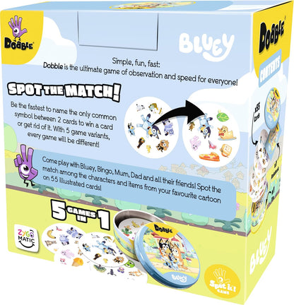 Dobble Bluey Eco Sleeve Card Game