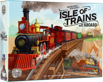 Isle of Trains All Aboard Board Game