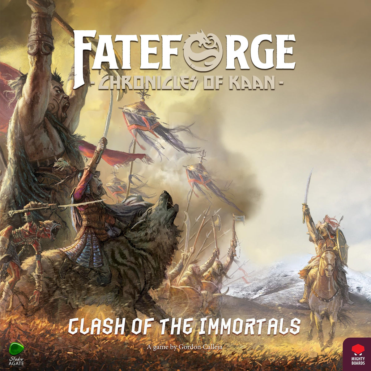 Mighty Boards: Fateforge Chronicles of Kaan: Clash of The Immortals Expansion - Strategy Board Game, App Co-Op Action Adventure, Ages 14+, 1-4 Players 5