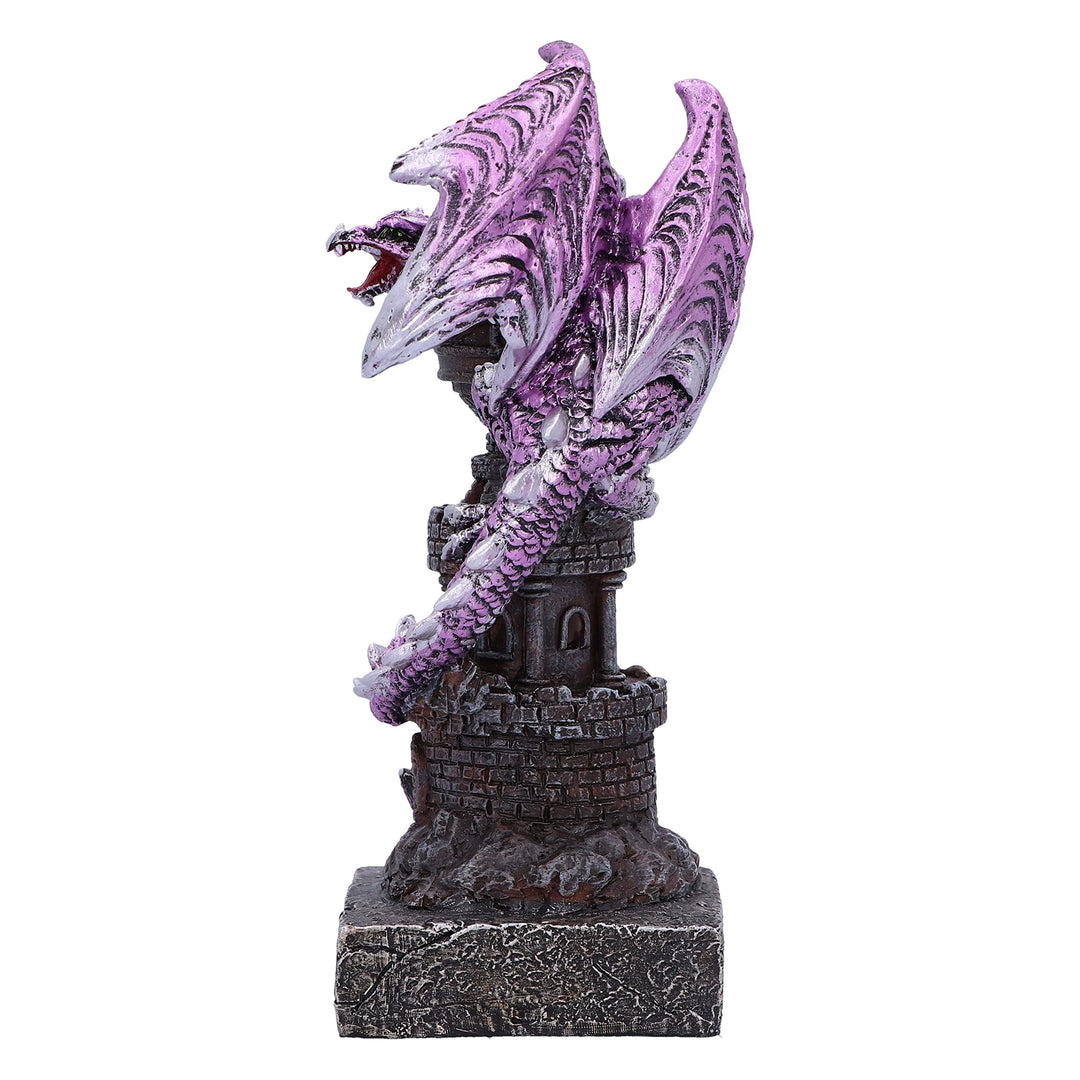 Guardian of the Tower Purple Dragon Figurine 17.7cm