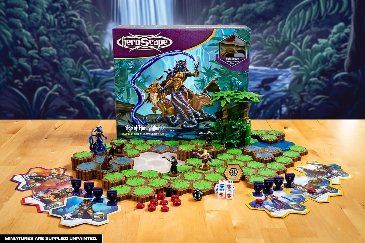 Heroscape Battle for Wellspring Battle Box Board Game by Renegade Studio 2