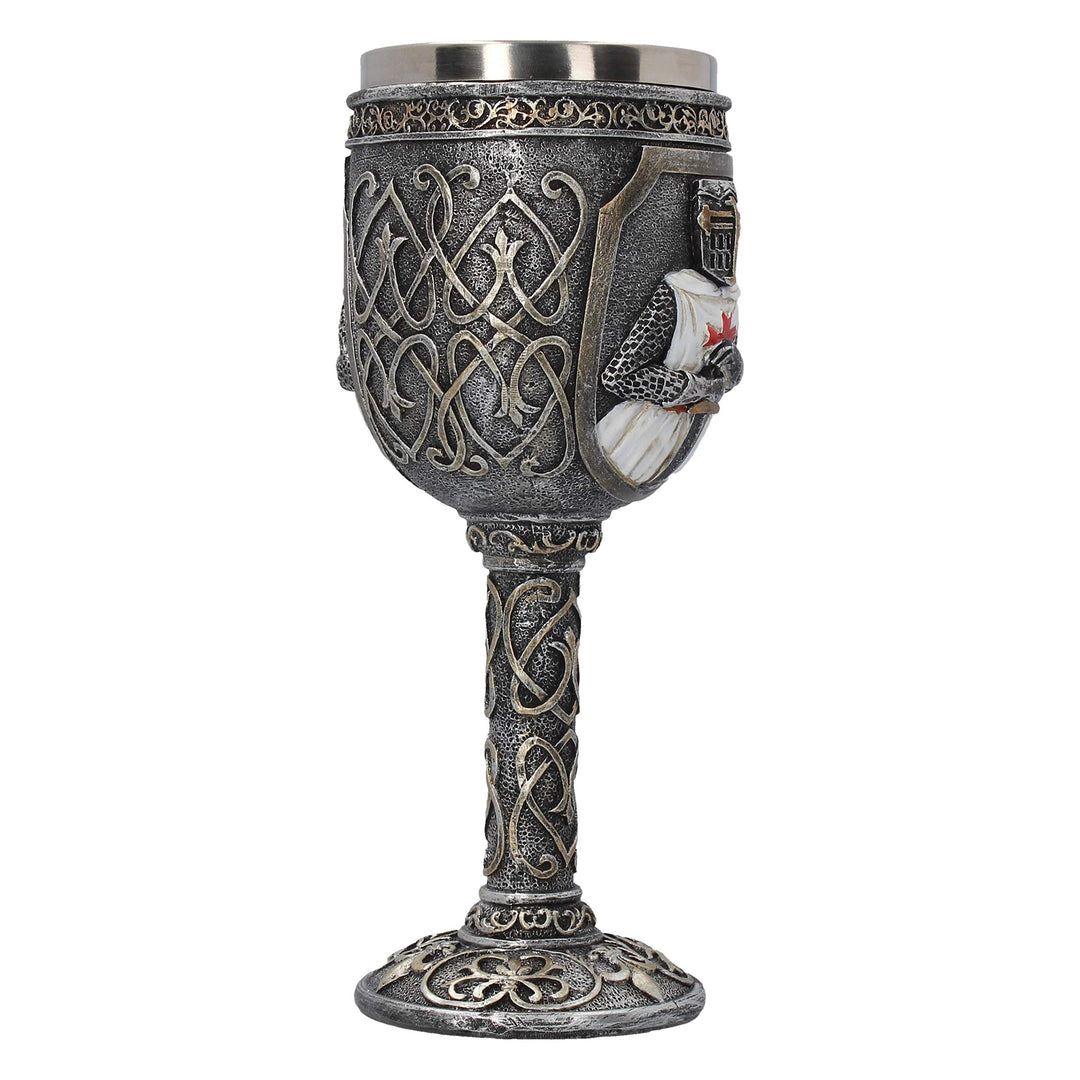 Templars Medieval Knight Goblet 19cm