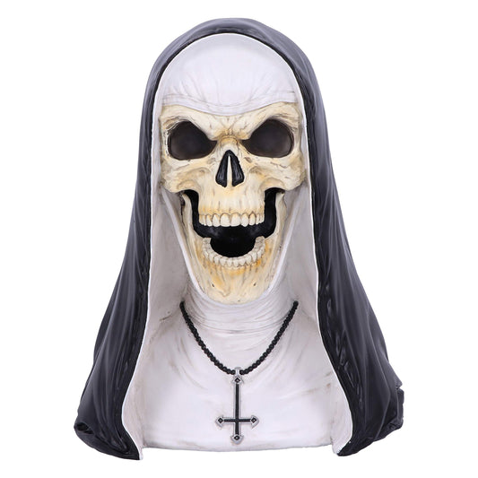 James Ryman Sister Mortis 29cm Skeleton Nun Horror Bust Figurine 2