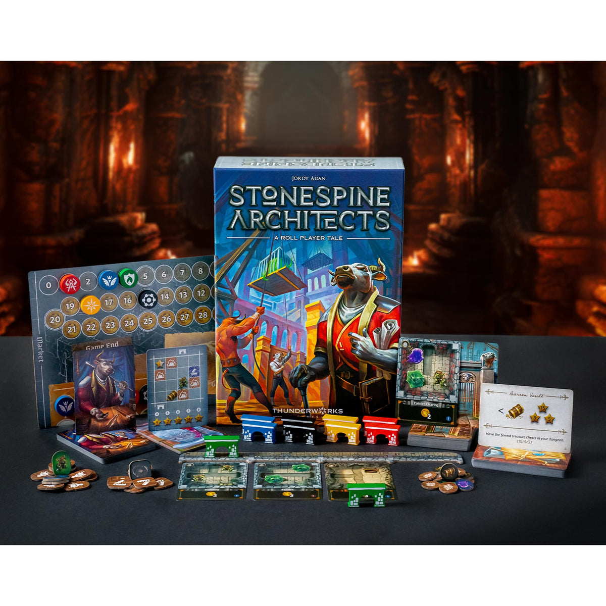 Stonespine Architects Board Game by Thunderworks 6