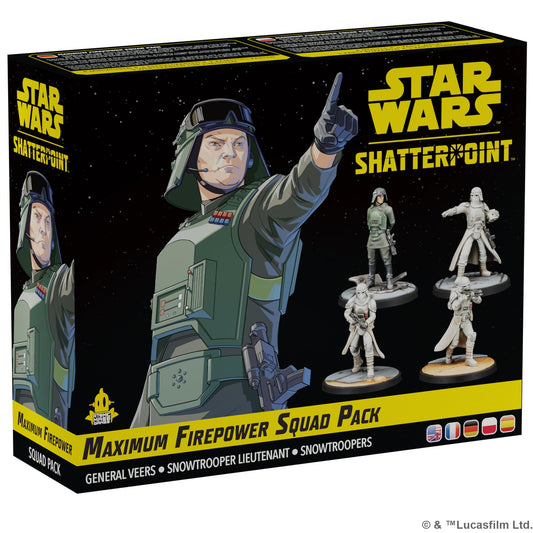 Star Wars Shatterpoint Maximum Firepower Squad Pack - Tabletop Miniatures Game, Strategy Game for Kids and Adults, Ages 14+, 2 Players, 90 Minute Playtime, Made by Atomic Mass Games 1